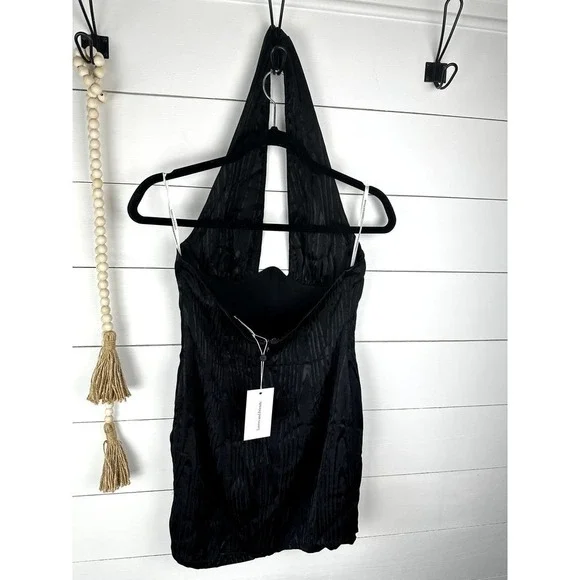 NWT Lovers and Friends Kent Black Mini Dress Size SML - Picture 5 of 8